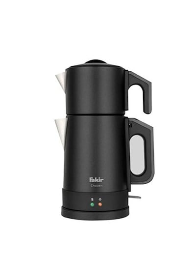 Fakir Chainox 1800 W Çelik Demlikli Antrasit Çay Makinesi