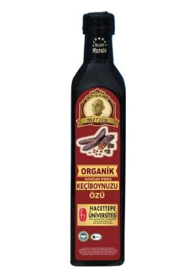 Atışeri Mersin Ziraat Organik Soğuk Pres Keçiboynuzu Özü 12 x 700 G