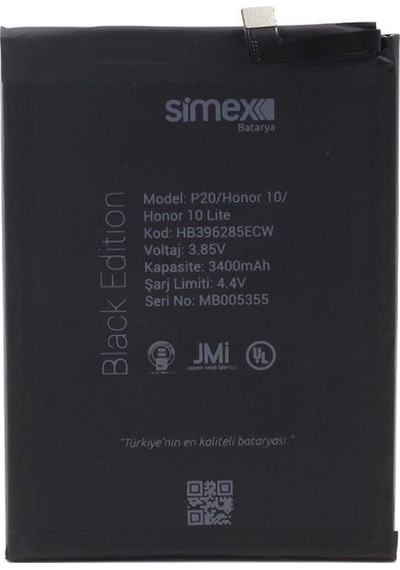 Simex P20 / Honor 10 İle Uyumlu Sbt-01 Batarya