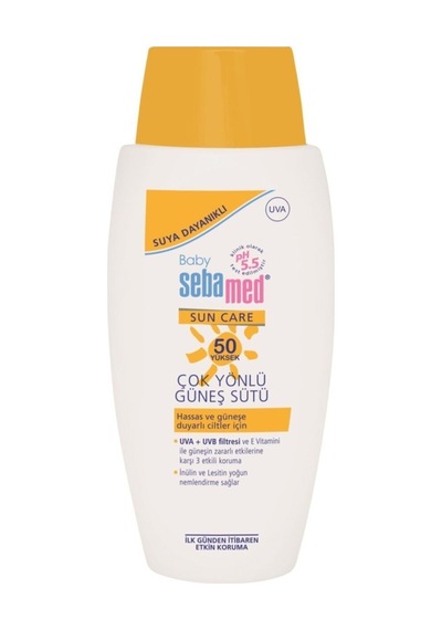 Bebek Güneş Sütü Losyonu Spf 50 100 Ml