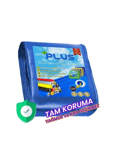 Plus Pe Branda - 140 Gr/m2 Mavi