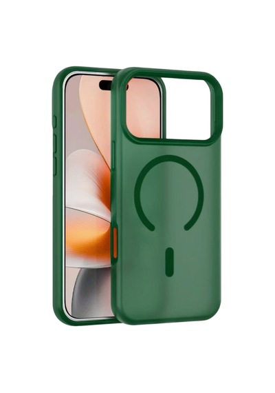 Joko Apple Uyumlu iPhone 18 Pro Max/17 Pro Max Pulse Magsafe Kapak - Yeşil Çok Renkli