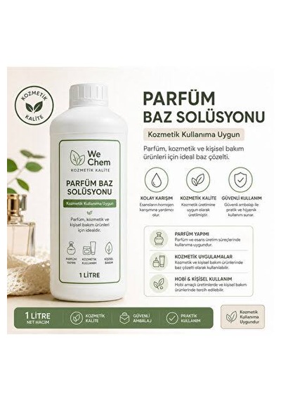 Teksol % 96 Parfüm Kolonya Yapımına Uygun Baz 1 Lt
