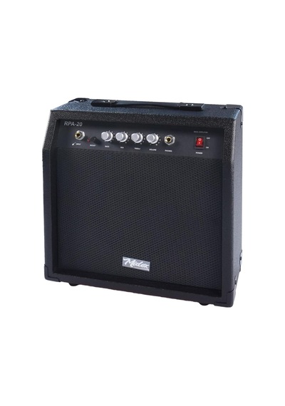 Rpa-20 Bas Gitar Amfisi, 20 Watt, Kulaklık Ve Jak Kablosu Dahil, Siyah