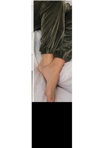 Mihra Mıhra Kadife Haki Bonjur Yazan Kadın Pijama Takımı
