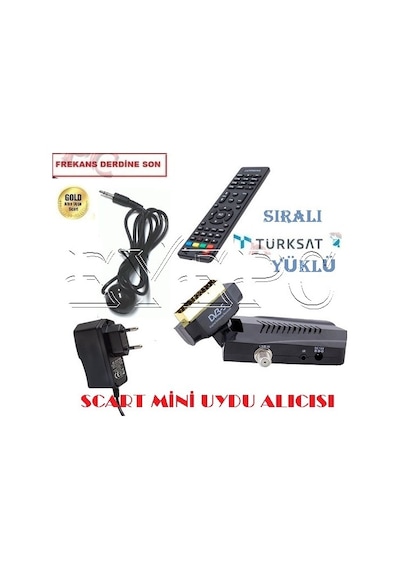 EYEPC Mini Sd Uydu Alıcısı Türksat 4A Yüklü