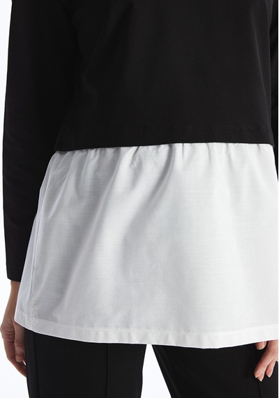 Lcwaıkıkı Maternity Siyah Sweatshirt