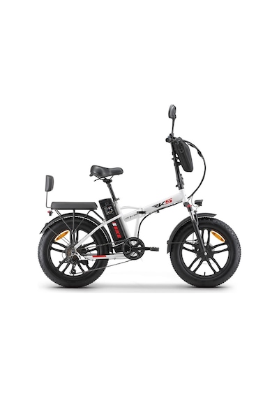 Rks Rs3 Pro Max 250 W Beyaz Katlanabilir Elektrikli Bisiklet