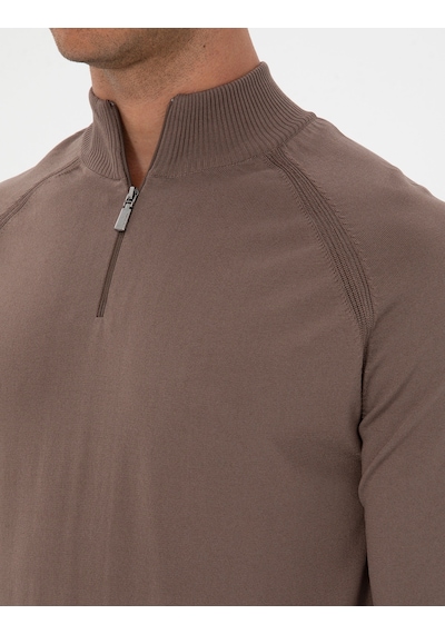 Pierre Cardin Erkek Vizon Kazak /triko 50315752-vr052 Vizon