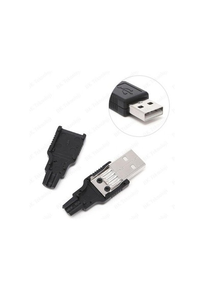 Usb Erkek Konnektör Usb Erkek Lehim Tipi Usb Erkek Uç Usb Erkek Konnektör