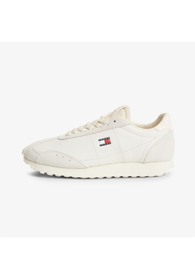 Tommy Hilfiger Retro Runner Archive Kadın Krem Spor Ayakkabı En0en03097