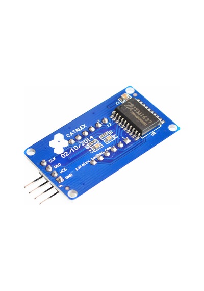 Alkatronik-Tm1637 4 Hane 4 Digit Dijital Seri 7 Segment Ekran Saat Iıc