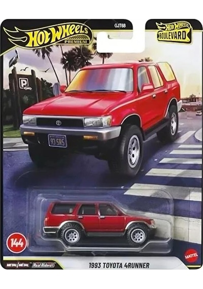 Hot Wheels Premium Boulevard 1993 Toyota 4runner Jhw18 Çok Renkli