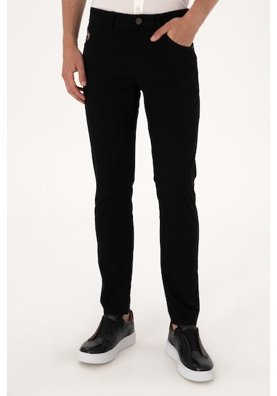 U.s. Polo Assn. Erkek Siyah Pantolon Kanvas-chino 50299165-vr046 U.s. Polo Assn. Erkek Siyah Pantolon Kanvas-chino 50299165-vr046