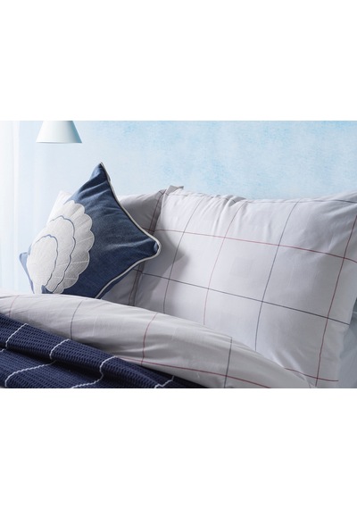 Doqu Home Marine Nevresim Takımı Cruise Tek Kişilik - Beyaz