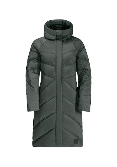 Jack Wolfskin Jack Wolfskın Jack Wolfskın Kadın Outdoor Montu Marienplatz Kapüşonlu 4136 Yeşil