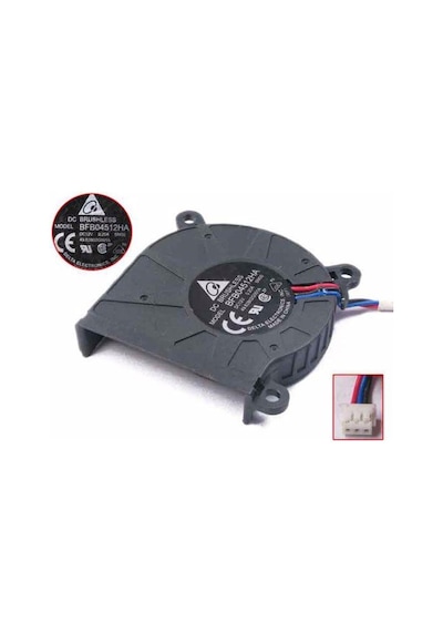 Salyangoz Fan 45X45X10 Mm 12 Volt 0.20 Amper