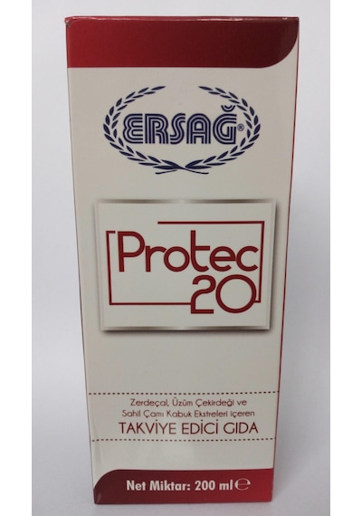 Ersağ Protec 20 2 Li Set Gıda Takviyesi