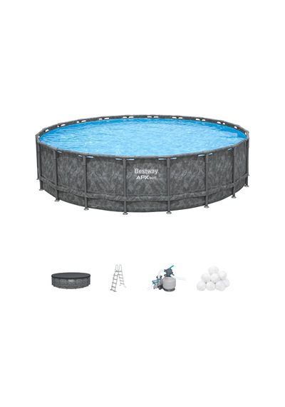 Bestway Apx 365 561ke Çember Prefabrik Havuz Seti 6,10 M X 1,32 M