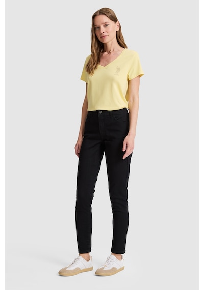 U.s. Polo Assn. Kadın Siyah Pantolon Jean 50321409-dn0027