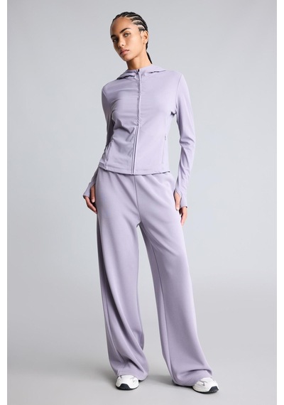 Defacto Relaxed Fit Geniş Paça Standart Boy Modal Sporcu Eşofman Altı I6280ax26aupr522 Mor-pr522