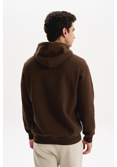 AR-MA Arma Erkek Kapüşonlu Kanguru Cepli 3 İplik Baskılı Şardonlu Regular Fit Sweatshirt K30254628702 Kahverengi AR-MA Arma Erkek Kapüşonlu Kanguru Cepli 3 İplik Baskılı Şardonlu Regular Fit Sweatshirt K30254628702 Kahverengi