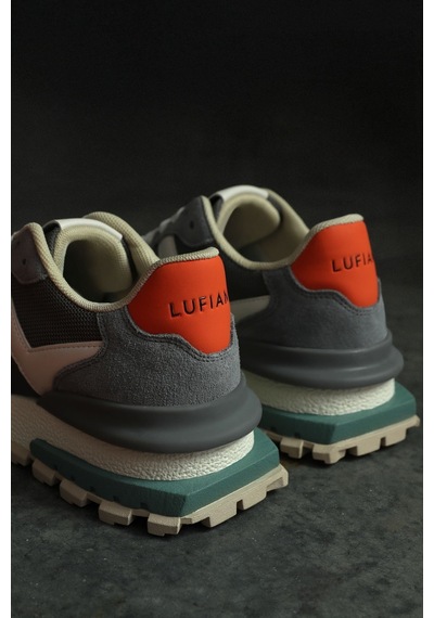 Lufian 121230035 Stella Deri Unisex Sneaker Ayakkabı Gri Gri