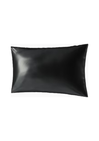 Aılorıa Beaut Sleep 60x40 Ipek Yastık Kılıfı, %100 Dut Ipeği, Hipoalerjenik Ve Saç Dostu Siyah