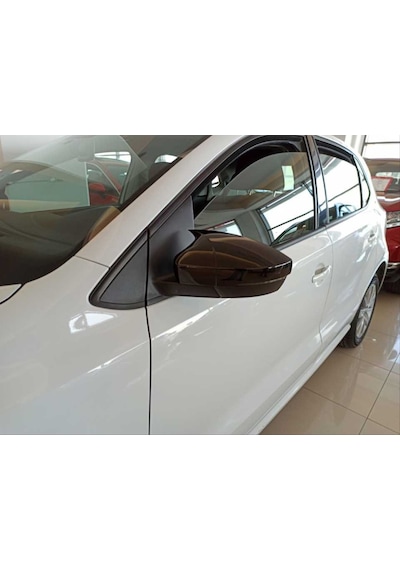 Autogp Vw Polo 6r Ayna Kapağı Yarasa Siyah Boyalı 2009 / 2018 Cm2015vwpobataykap