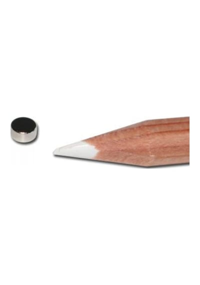 100 Adet Neodyum Mıknatıs 3x1,5 Mm N35 Güçlü Yuvarlak Magnet Mini Disk Mıknatıs