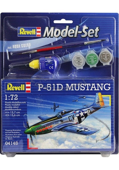Revell P-51d Mustang Maket Seti 64148