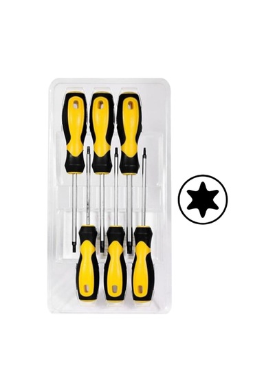 Rıco Torx Uçlu Tornavida Takımı 6 Parça Premium Diamond