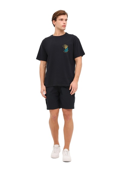 Quiksilver Hw Hypnotıc Wave Ss Siyah Erkek Kısa Kol Gömlek