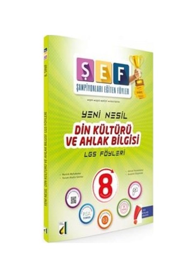 8. Sınıf LGS Din Kültürü FÖYLER ŞEF ŞampiyonLARI EĞİTEN - Damla YA