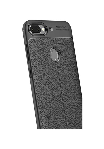 Htc Desire 12 Plus Kılıf Deri Tarzı Niss Silikon Case