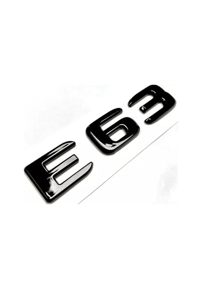 E 63 Piano Black Bagaj Yazısı Üçgen Tip 3m 3d Abs