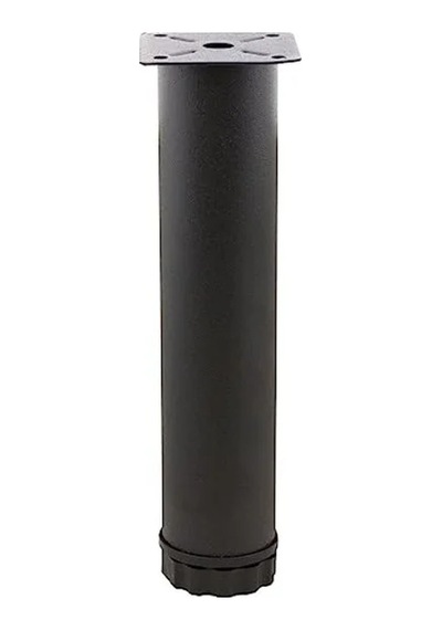 Ayarlanabilir 25 Cm Metal Destek Ayağı - Koltuk Ve Baza Yükseltici Abanoz