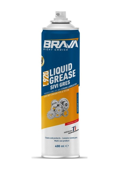Brava L920 Sıvı Gres Sprey 3 x 400 ML