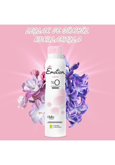 Love Kadın Alüminyumsuz Vegan Deodorant 6x150 Ml