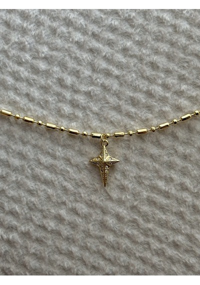 Kuzey Yıldızı Gold Halhal Çok Renkli