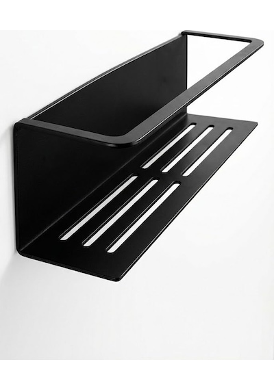 Orret Home Yapışkanlı Banyo Organizer Rafı Paslanmaz Siyah Metal Duvar Tipi Raf Delmeden Montajl Sku: Smgstk7ff2e15b99 Açık Gri