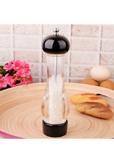 Ksv Şeffaf Akrilik Öğütücü - Tuz Karabiber Öğütücüsü 26 CM.