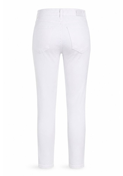 Double Skinny Beyaz Kadın Jean Pantolon 1010b