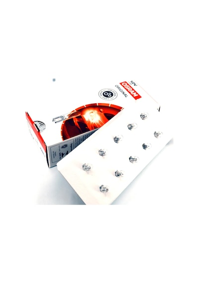 12v T5 1.2w Dipsiz Gösterge Ampulü 10 Adet Osram 2721 10x