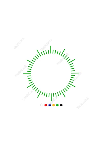 Saat Ve Zaman Çizgilerini Gösteren Çizelge Sticker (367516145)