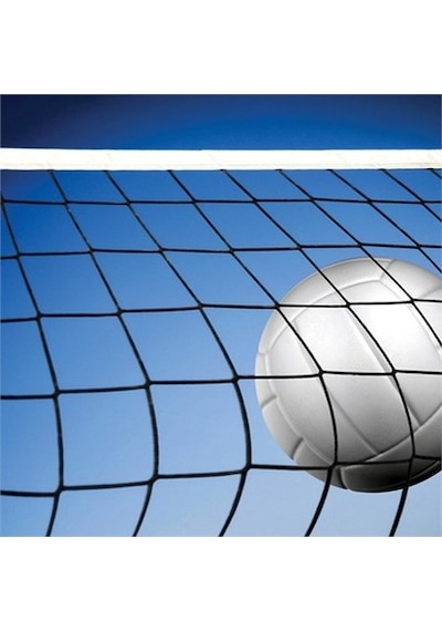Voleybol Ağı Floş Polyamit Iplik 10 X10 Telli Nizami Attack
