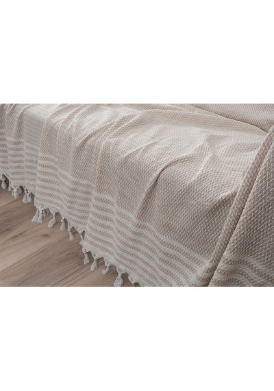 Pamuklu Kaymaz Koltuk Örtüsü&koltuk Şalı 170x210