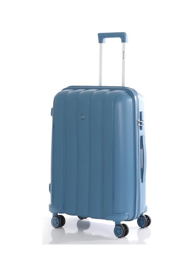 Mçs Group Mçs Valiz Orta Boy Kırılmaz Pp Silikon Bavul V305 Sky Blue
