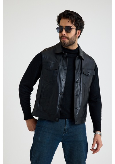 Franko Armondi Jean Model Erkek Yelek E64-ylk-899-20222 Siyah