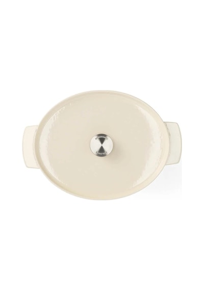 Kitchenaid Cc006062 Oval Döküm Demir Tencere 30 Cm / 5,6 L Almond